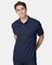 Hanes Men's EcoSmart Jersey Polo Shirt Cotton Polyester Blend Classic Fit Casual Workwear